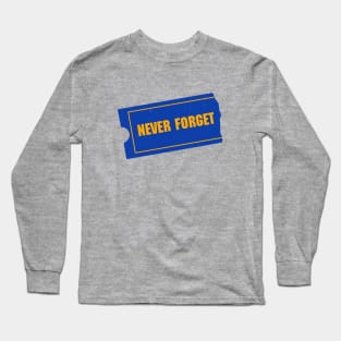 Never Forget - Blockbuster Long Sleeve T-Shirt